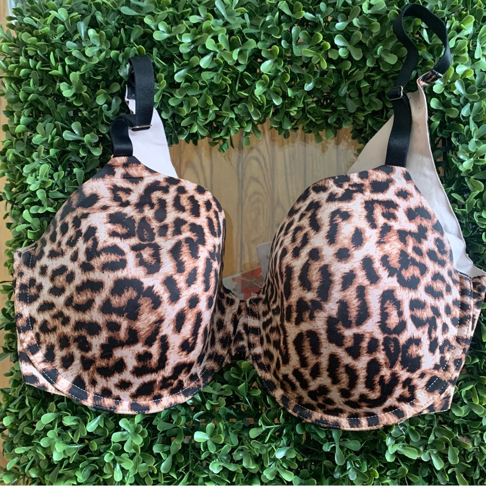 Soma Leopard Print Bra